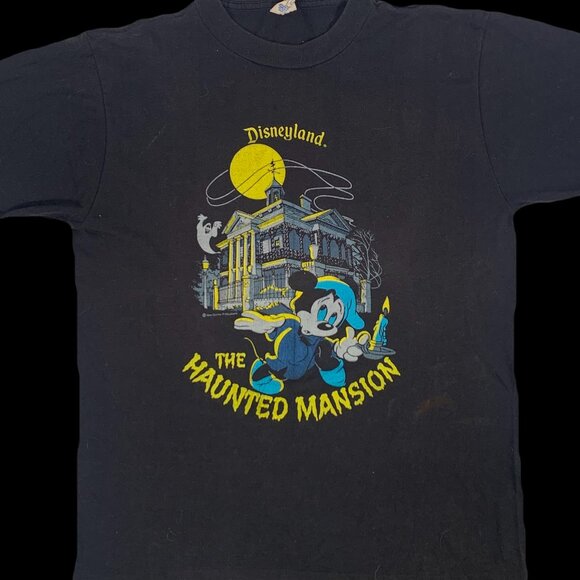 Vintage Dsneyland The Haunted Mansion shirt retro tee J89 mickey - Picture 1 of 2
